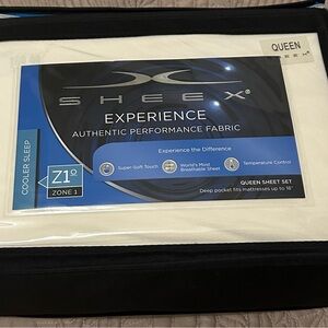 SHEEX Queen Sheet Set - Cream